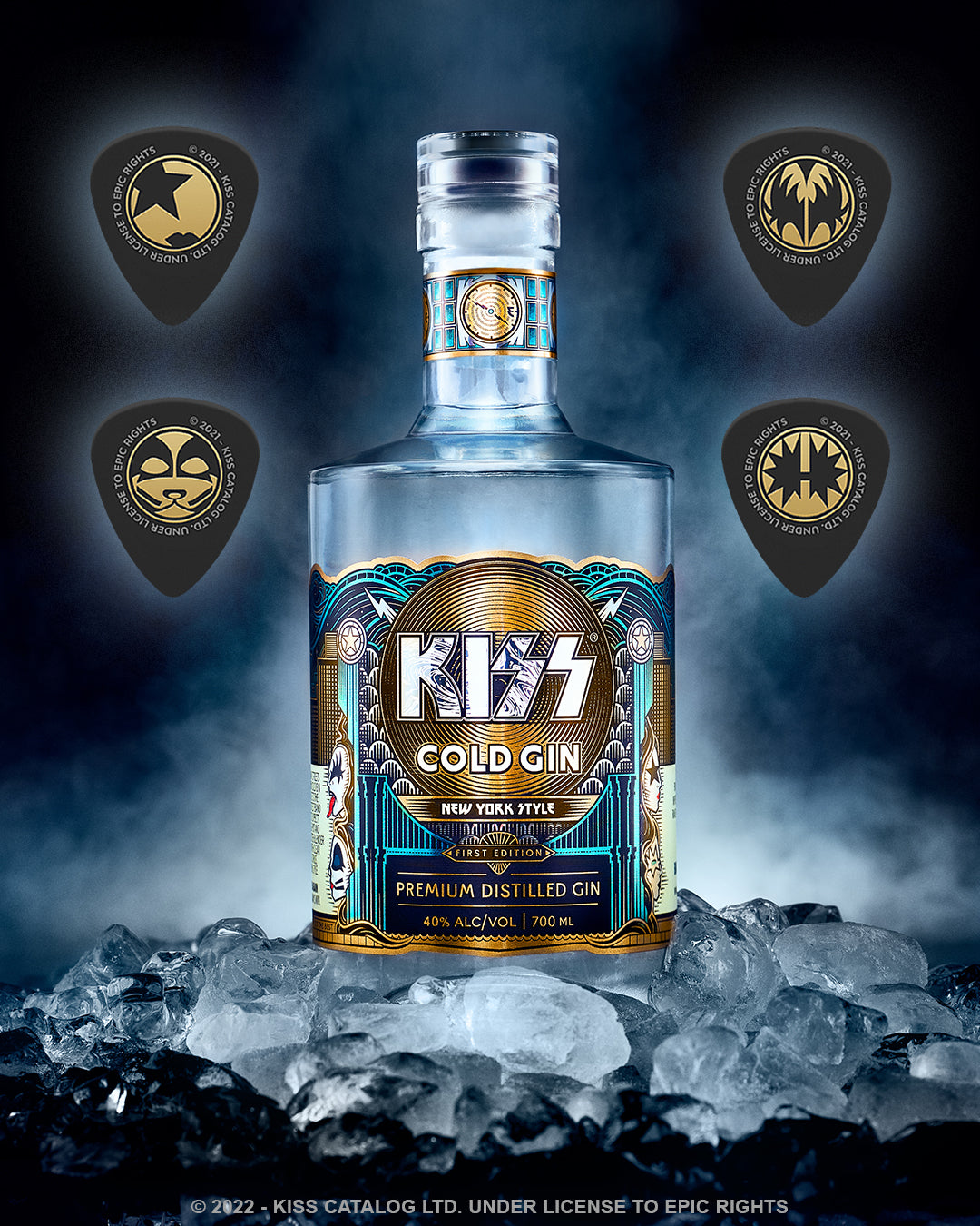 KISS Cold Gin - Premium Gin – Drink It Up by KISS